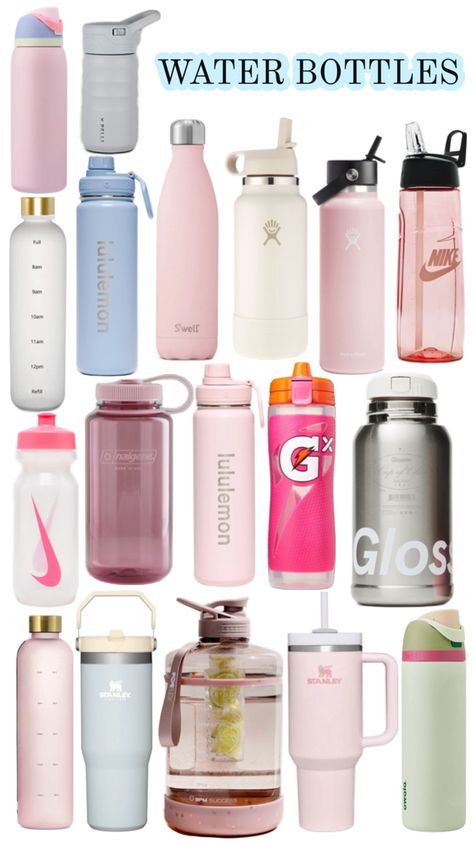 Bottles For School, Bubble Tea Recipe, Hydration Water, School Water Bottles, Danish Pastel Aesthetic, Water Health, Stylish Water Bottles, Trendy Water Bottles, Christmas Prep