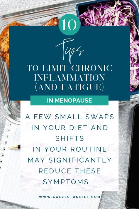 Top 10 Tips To Limit Chronic Inflammation | The 'Pause Blog – The 'Pause Life by Dr. Mary Claire Haver The Galveston Diet, Mary Claire Haver, Galveston Diet, Caveman Diet, Anti Inflammation, Optimum Nutrition, Chronic Inflammation, Galveston, Doja Cat