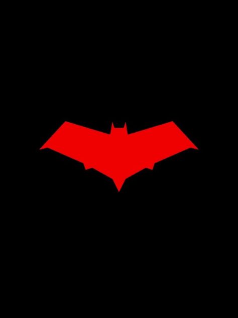 Nightwing Logo Wallpapers, Red Hood Logo Wallpaper, Redhood Dc Wallpaper, Red Hood Tattoo, Red Hood Symbol, Red Hood Aesthetic, Jason Todd Wallpaper, Red Hood Logo, Red Hood Wallpaper