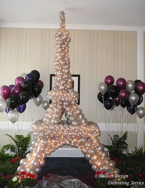 | Theme Decor Paris Centerpieces, Eiffel Tower Party Decorations, Paris Prom Theme, Paris Theme Party Decorations, Eiffel Tower Party, Paris Sweet 16, Paris Themed Birthday Party, Paris Baby Shower, Paris Birthday Parties