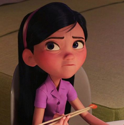 Violet Incredible Icon, Violet Parr Aesthetic, Violet Parr Icon, Violet The Incredibles, Violet From The Incredibles, Violet Incredible, Incredible Violet, Incredibles Violet, Ariana Grande Anime