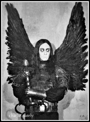 Max Schreck as Black Angel. (1879 – 1936) A  German actor. Most remembered for his lead role as Count Orlok in the film Nosferatu (1922). Nosferatu 1922, Max Schreck, Silent Screen Stars, Create Your Own Font, Black Angel, Cool Monsters, Black Angels, Font A, Classic Monsters