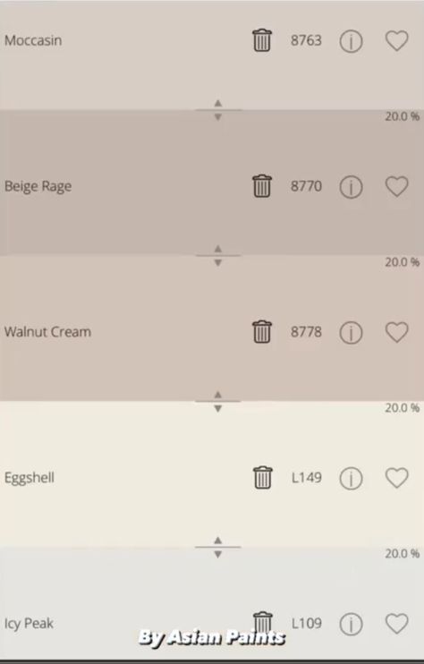 Asian Paints Pastel Colour Shades For Bedroom, Asian Paint Beige Color Code, Asian Paints Beige Colour Shades, Asian Paints Textured Walls, Asian Paints Colour Shades, Paint Pallete, Wall Texture Patterns, Wall Paint Colour Combination, Japanese Inspired Bedroom