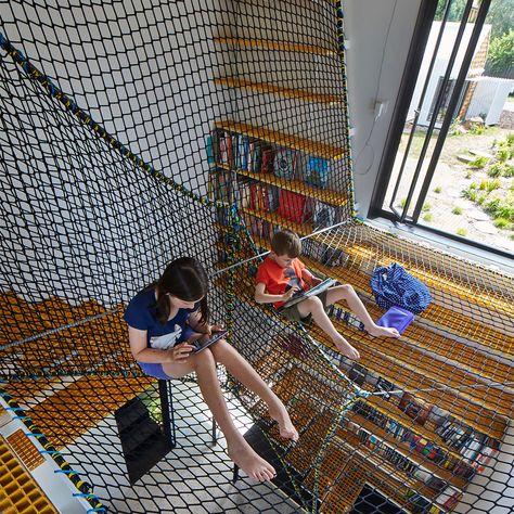 Arch Interior Design, Ipad Reading, Net Architecture, World Architecture Festival, Arch Interior, House Extension, Tower House, Play Spaces, In This House