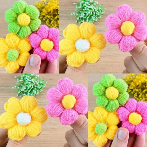 WOW...💯👌puff puff crochet flower very easy crochet puff flower model explanation #crochet flower | WOW...💯👌puff puff crochet flower very easy crochet puff flower model explanation #crochet flower | By Hobiler Magic Circle Crochet, Whimsical Diy, Very Easy Crochet, Diy Crochet Flowers, Crochet Flower Headbands, Puff Flower, Crochet Puff Flower, Flower Model, Flower Headbands