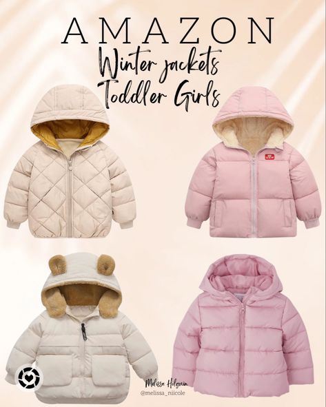 Toddler Coats Girl, Best Winter Coats, Girls Winter Jackets, Baby Jacket, Baby Supplies, Girls Outfits, Girl Coat