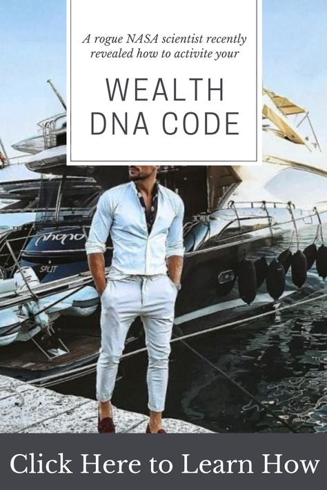 Wealth DNA Code is an audio program that focuses on activating and balancing one’s Root Chakra - the Chakra relating to our basic needs and survival instincts. We like to think of the Root Chakra as our “Wealth DNA”. Once balanced/ activated, users will feel a sense of stability and security; allowing them to make wise and secure financial decisions. Click to learn what a rogue NASA scientist shared about how to activate your wealth DNA. Nasa Scientist, Code Meaning, Manifesting Prosperity, Wealth Dna Code, Dna Code, Manifesting Dreams, Survival Instinct, Wealth Dna, Basic Needs