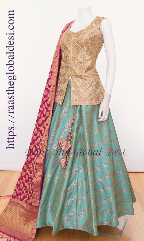 Latest Chaniya Choli Design, Long Blouse Lehenga, Wedding Party Reception, Bridal Lehenga Online, Long Blouse Designs, Be The Sunshine, Choli Dress, Party Reception, Lehenga Gown