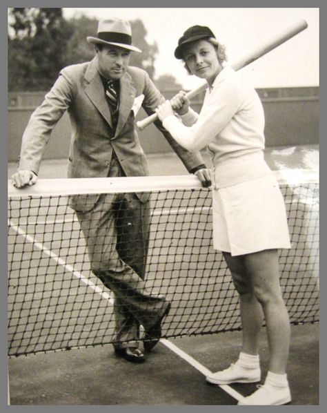 lefty and Alice Marble Alice Marble, Althea Gibson, Tennis Magazine, Games For Ladies, Tennis Art, Tennis Tournament, Tennis Tournaments, Forest Hills, Ladies And Gentlemen