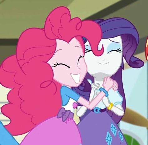 Disney Duos, My Little Pony Rarity, My Little Pony Applejack, I Love You Girl, Equestria Girl, Mlp Equestria Girls, My Little Pony Characters, My Little Pony Pictures, Pinkie Pie