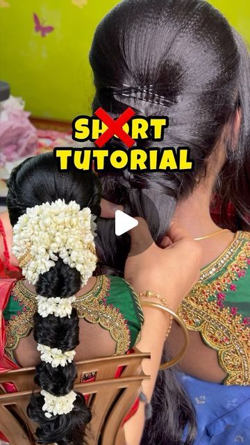 Baby Shower Makeup Ideas Indian, Messy Front Hairstyles, Front Hairdo, Baby Shower Hairstyles Indian, Messy Braided Hairstyles Indian, Baby Shower Hairstyles, Indian Hairstyles For Saree, Messy Braided Hairstyles, Indian Braids