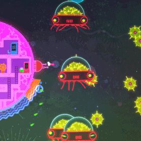 Lovers in a Dangerous Spacetime - IGF NOM!!!! Asteroid Base, Game Developer, Timing Is Everything, Game Development, Deep Sea, Neon Signs, Neon, The Creator