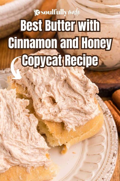 Coming right from the table at Texas Roadhouse is the best Butter with Cinnamon and Honey Copycat Recipe! Yes, you can have the sweet and salty flavor of your favorite cinnamon honey butter at home in under 5 minutes with only 6 simple ingredients. Texas Roadhouse Cinnamon Honey Butter, Texas Roadhouse Cinnamon Butter, Roadhouse Butter, Texas Roadhouse Butter, Copycat Texas Roadhouse, Sweet Banana Bread, Butter At Home, Honey Butter Recipe, Homemade Whipped Cream Recipe