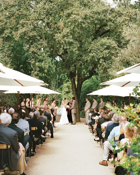 Winery Event, Santa Rosa California, Daytime Wedding, Yosemite Wedding, Napa Wedding, Country Weddings, Ceremony Inspiration, Martha Stewart Weddings, Outdoor Wedding Ceremony