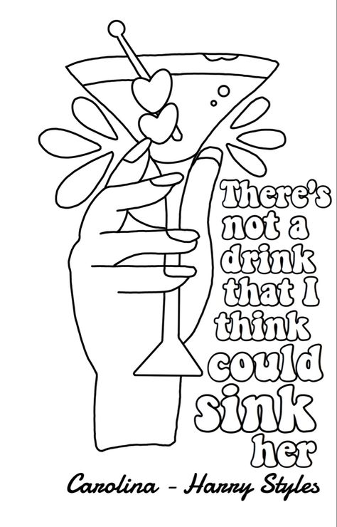 #harrystyles #coloringpage #lyrics #popculture #onedirection Coloring Pages One Direction, Harry Styles Coloring Pages Printable, Harry Styles Colouring Pages, One Direction Colouring Pages, Coloring Pages Harry Styles, Lyric Coloring Pages, Harry Styles Coloring Page, Harry Styles Colouring, One Direction Coloring Pages