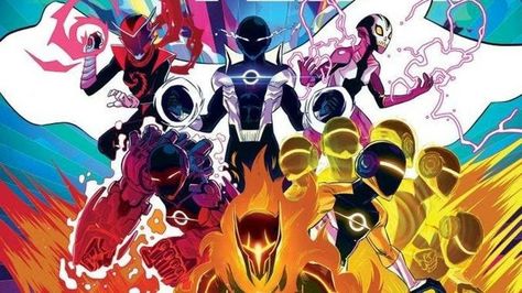 Radiant Black Art, Super Hero Powers, Radiant Black, Marvel And Dc Characters, Swag Pics, Power Rangers Art, Superhero Villains, Black Comics, Superhero Characters