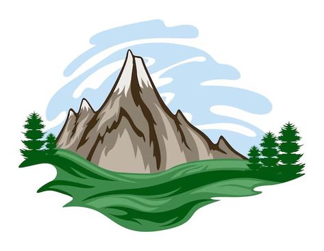 mountain clipart - Google Търсене Mountain Animation, Mountain Illustration Design, Mountain Character, Mountain Drawing Simple, Mountain Clip Art, Mountain Vector Illustration, Mountain Graphic Design, Mountain Cartoon, Vector Bus