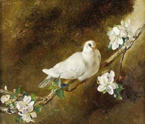 Simerenya Nest Painting, Dove Painting, Two Doves, Aphrodite Aesthetic, Quotes About Photography, French Culture, German Art, Take Your Time, Bird Drawings