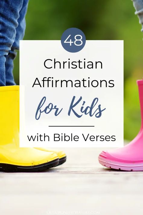 Who God Says I Am Affirmations, Back To School Bible Verses For Kids, Godly Affirmations For Kids, God Says I Am For Kids, Kid Bible Verses, Bible Affirmations For Kids, Biblical Affirmations For Kids, Who God Says I Am, Biblical Affirmations Scriptures