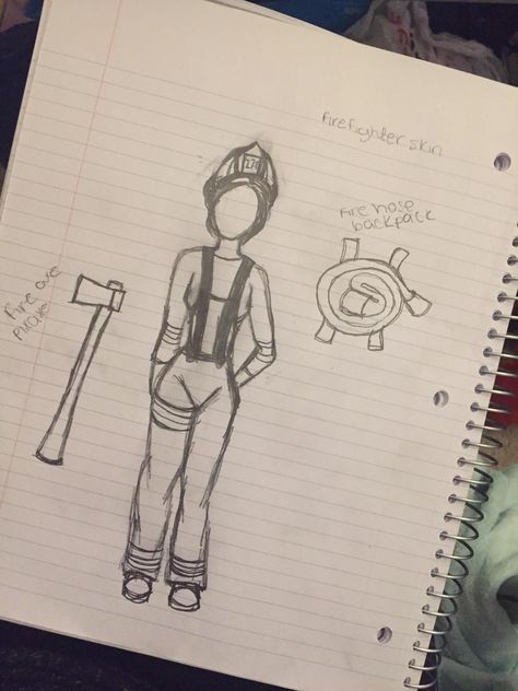 Rough first draft of a Firefighter skin. Women Drawing, Female Firefighter, Female Fighter, First Draft, Fire Fighter, Drawing Easy, Woman Drawing, Firefighter, Easy Drawings