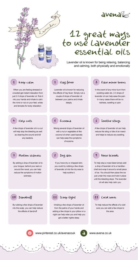 12 great ways to use #lavender #essential oils www.fb.com/HealingLotusAromatherapy Lavender Essential Oil Uses, Oil Remedies, Essential Oil Benefits, Young Living Oils, Doterra Oils, Diy Essential Oils, Oil Benefits, Oil Uses, Aromatherapy Oils