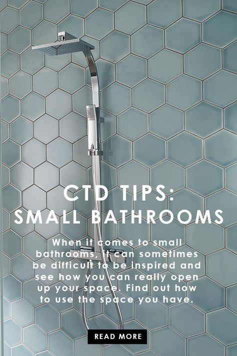 When it comes to small bathrooms, it can sometimes be difficult to be inspired and see how you can really open up your space. Whether you’re restricted by architectural features such as sloping roofs or you’ve simply not got very much floor space to work with, there are a number of small bathroom tile ideas that can help! Read on to discover our ideas and top tips on how to use tiles to maximise on your small bathroom layout. #kitchentiles #walltiles #floortiles #bathroomtiles #homeinterior Tile Ideas For Small Bathrooms, Bathroom Tiles Ideas, Small Bathroom Tile, Small Bathroom Tile Ideas, Bathroom Revamp, Minimalist Small Bathrooms, Ideas For Small Bathrooms, Small Bathroom Tiles, Small Bathroom Layout