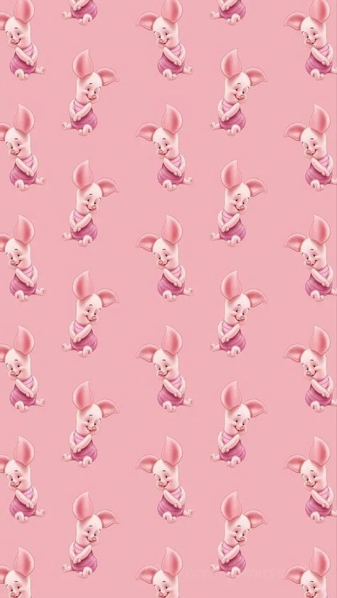 Piglet Iphone Wallpaper, Piglet Winnie The Pooh Wallpaper, Piglet Background, Piglet Wallpaper Iphone, Piglet Wallpaper, Aesthetic Disney Wallpaper, Disney Wallpaper For Iphone, Disney Wallpaper Aesthetic, Piglet From Winnie The Pooh