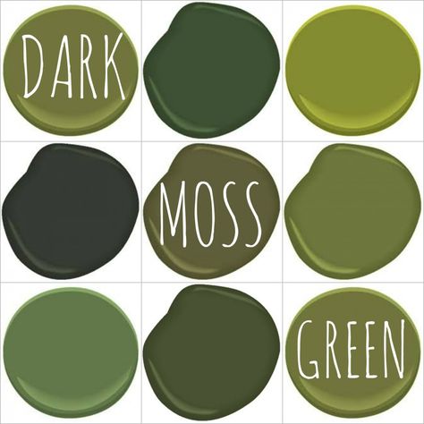 DARK MOSS )OLIVE, AVOCADO) GREEN - ALL BENJAMIN MOORE - AVOCADO, COLONIAL VERDIGRIS, DARK CELERY, WALLER GREEN, ALMER GREEN, TIMSON GREEN, HERB GREEN, WINDSOR GREEN AND TERRAPIN GREEN Colonial Verdigris, Pelan Rumah Kecil, Olive Bedroom, Green House Exterior, Bauhaus Interior, Pelan Rumah, Terrapin, Green Paint Colors, Exterior Paint Colors For House