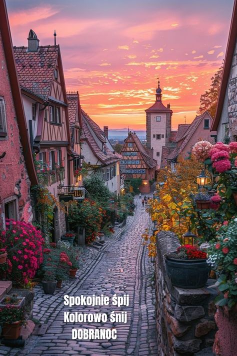 Resort Garden, Natural Views, Europe Street, German Houses, Rothenburg Ob Der Tauber, Modern Rooms, German Village, City Vibes, City Photos