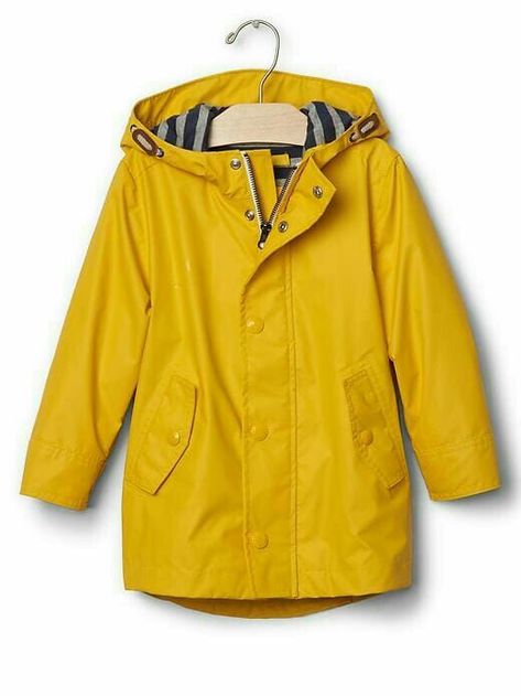 Baby Raincoat, Raincoat Outfit, Long Rain Coat, Yellow Coat, Coat Street Style, Yellow Raincoat, Coat Outfit, Hooded Raincoat, Raincoats For Women