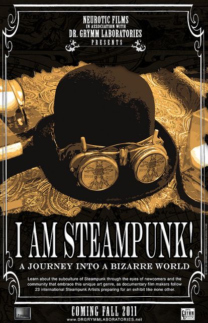 I AM STEAMPUNK POSTER by Doctor Grymm http://www.pinterest.com/TheLadyApryle/if-there-be-steam/ Steampunk Doctor, Steampunk Poster, Steampunk Kunst, Steampunk Glasses, Steampunk Gadgets, Steampunk Items, Steampunk Stuff, Steampunk Couture, Arte Steampunk