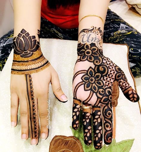 Bandhni Mehndi Design, Mehandi Videos, Fancy Mehndi, Mehendi Course, Elegant Henna, Gujarati Jokes, Doodle Baby, Hand Mehendi, Modern Mehndi