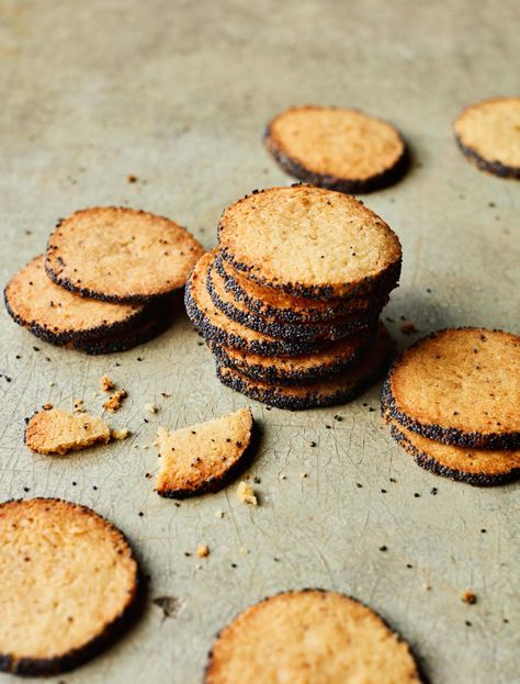 Mary Berry Walnut Cheese Biscuits Recipe | BBC2 Love to Cook, 2021 Savory Biscuits Recipe, Walnut Cheese, Savoury Crackers, Mary Berry Recipe, Savoury Biscuits, Homemade Crackers, Cheese Biscuits, Berries Recipes, Savoury Baking