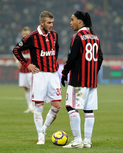 Ac Milan Kit, Giuseppe Meazza, Inter Milan, Milan Italy, David Beckham, Uefa Champions League, Ac Milan, Soccer Players, Champions League