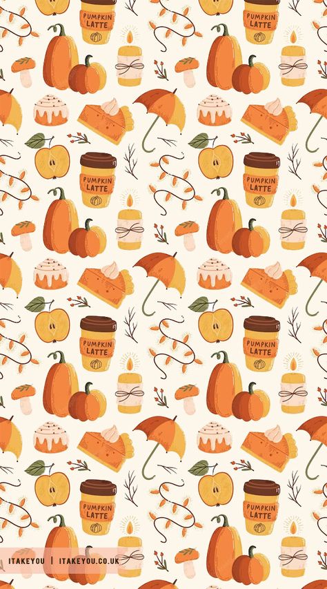 20+ Cute Autumn Wallpapers To Brighten Your Devices : Pumpkin Latte Wallpaper I Take You | Wedding Readings | Wedding Ideas | Wedding Dresses | Wedding Theme Cute Thanksgiving Wallpaper Aesthetic, Thanksgiving Screensavers Wallpapers, November Phone Background, Thanksgiving Backgrounds Aesthetic, September Phone Wallpaper, Pfp Fall, Thanksgiving Wallpaper Iphone, Latte Wallpaper, Autumn Pfp