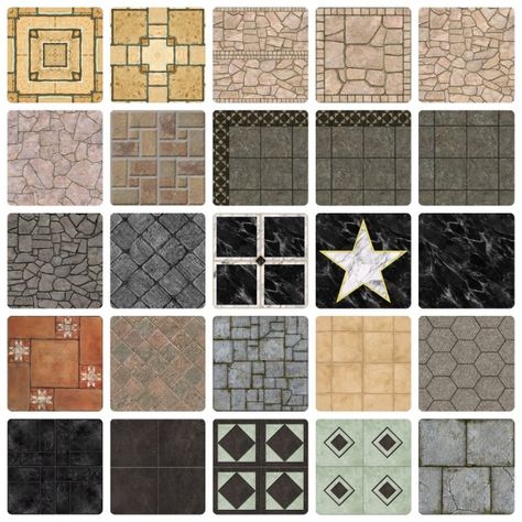 Floors, Walls: The ULTIMATE Stone Collection by simsi45 from Mod The Sims • Sims 4 Downloads Sims 4 Cc Flooring, Stone Railings, Stone Floor Tiles, Sims Decor, Mod Wall, Cc Folder, Paving Design, Stone Floor, 4 Wallpaper