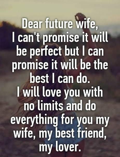 Future Wife Quotes, Dear Future Wife, Secret Portal, Romantic Poems For Her, Love Texts For Her, Lgbt Quotes, To My Future Wife, Thinking Of You Quotes, Distance Love Quotes