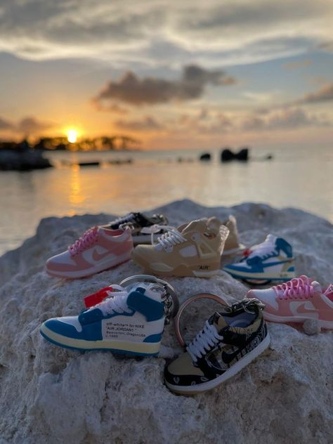 Sneaker Keychain, Keychain Aesthetic, Get Yours Now, Fashion Aesthetic, The Sunset, Sneaker Head, Keychains, Sneakers