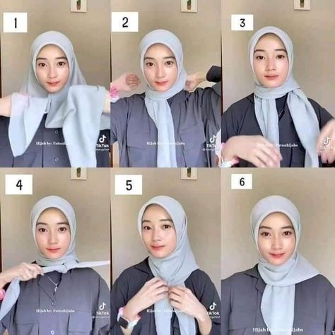 Lebaran Outfit, Ootd Lebaran, Dress Lebaran, Muslim Outfit, Simple Hijab Tutorial, Simple Hijab, Hijab Style Tutorial, Tutorial Hijab, Hijab Aesthetic