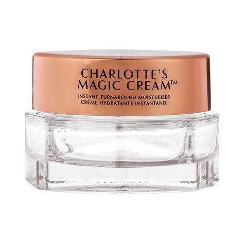 Mini Charlotte's Magic Cream - Charlotte Tilbury | Sephora Charlotte Tilbury Skincare, Charlotte Tilbury Mini, Sephora Birthday Gift, Mini Charlotte, Charlotte Tilbury Magic Cream, Magic Cream, Dry Skincare, Charlotte Tilbury Makeup, Cream Moisturizer