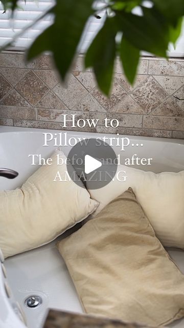 How To Wash Throw Pillows, Wash Feather Pillows, Cleaning Pillows, Laundry Stripping, Glamour Home, Wash Pillows, How To Clean Pillows, Washing Soda, Asian Fusion