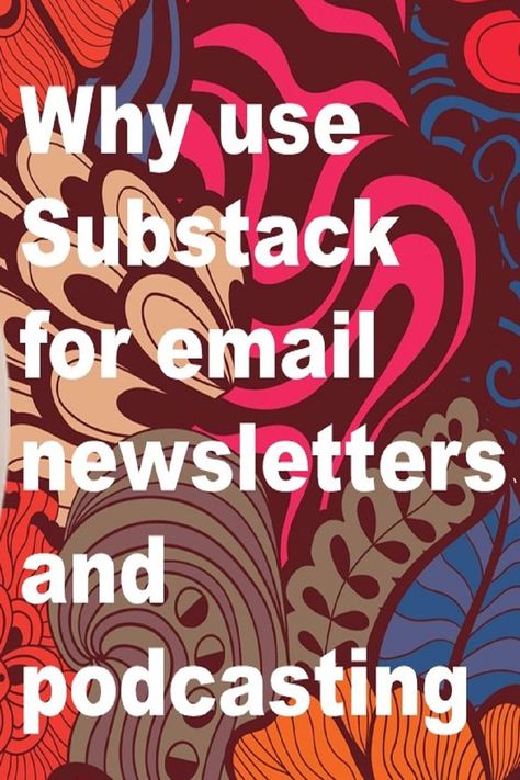 I made a short video to explain why you should use Substack to publish email newsletters, produce and promote podcasts, and even create and deliver courses. #Substack #books #authors Sketch London, Author Platform, Blog Newsletter, Marketing 101, Promote Book, Cool Writing, Book Marketing, Email Newsletters, Book Authors