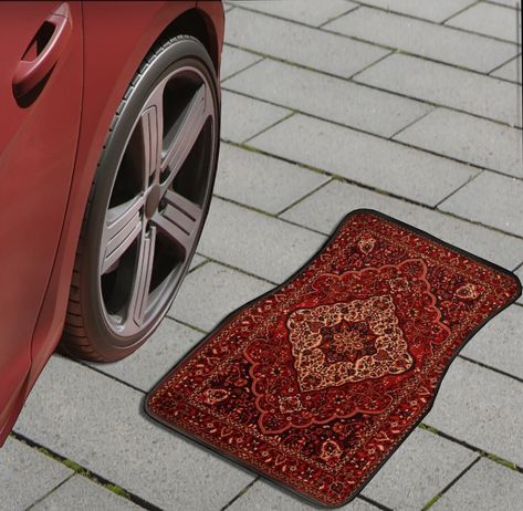 Digital Print Turkish Rug Pattern Car Floor Mats 📍Universal Mat Fits Most Cars 📍Fast shipping (The cargo tracking number is shared with the customer as soon as the item is shipped.) 📍Easy to clean. Delicate wash in the washing machine. Do not tumble dry 📍Non Slip, Rubber backed 📍Custom printing is available. Please feel free to contact us. #rug #RugDesign #carpet #carpets #carcarpet #persianrug #persiancarpet #persianrugs #cardesignpro #cardesigndaily #cardesignworld #cardecor #cardecoration Car Carpet, Car Floor Mats, Persian Carpet, Rug Pattern, Car Decor, Rug Design, Car Design, Car Interior, Persian Rug