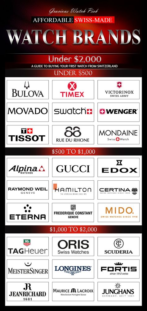 Mens Watches Guide, Branding Infographic, Real Men Real Style, Swiss Watch Brands, First Watch, Swiss Luxury Watches, Swiss Luxury, Swiss Made Watches, Swiss Watch