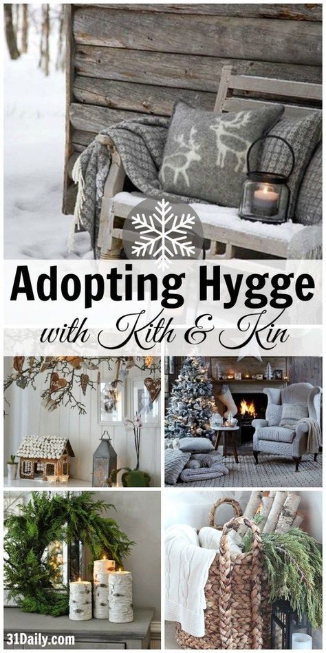 How to Adopt Nordic Hygge and Cozy Up Your Home | 31Daily.com Hygge Bedroom, Do It Yourself Decoration, Cozy Up Your Home, Hygge Living, River Tables, Hygge Christmas, Hygge Style, Cottage Shabby Chic, Hygge Lifestyle