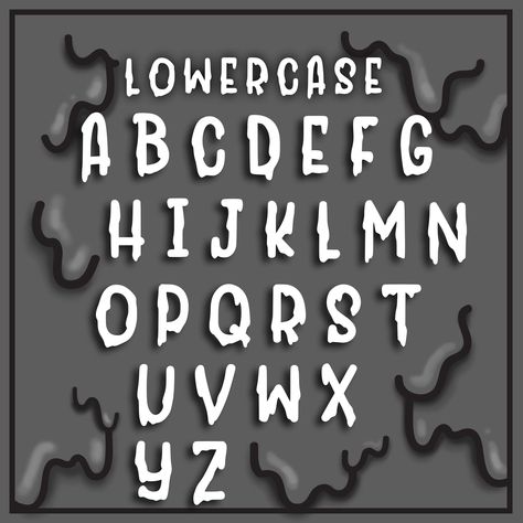 Create versatile designs with Halloween Duo Typeface. Perfect for adding a spooky and unique touch to your Halloween projects! 🎃🖋️#HalloweenFonts #SpookyTypefaces #CreepyCalligraphy #FrighteningFonts #GhoulishGraphics Spooky Lettering Halloween Fonts, Spooky Alphabet, Happy Halloween Font, Halloween Fonts Alphabet, Creepy Font, Halloween Duo, Scary Font, Hand Drawn Font, Halloween Duos