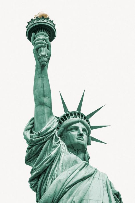 Statue of Liberty clipart, historical landmark | premium image by rawpixel.com / Benjamas Usa Landmarks, Sticker Collage, Lady Liberty, Historical Landmarks, Free Photos, Statue Of Liberty, My Images, Poster Art, Clip Art