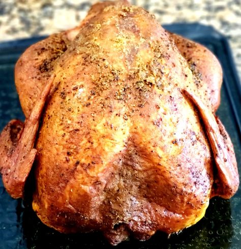 Easy No Brine Smoked Whole Turkey – Pellet Grill Addicts Turkey On Pellet Grill, Deep Fried Turkey Brine, Smoked Turkey Brine, Smoked Whole Turkey, Perfect Turkey Recipe, Dry Brine Turkey, Best Thanksgiving Turkey Recipe, Thawing Turkey, Deep Fried Turkey