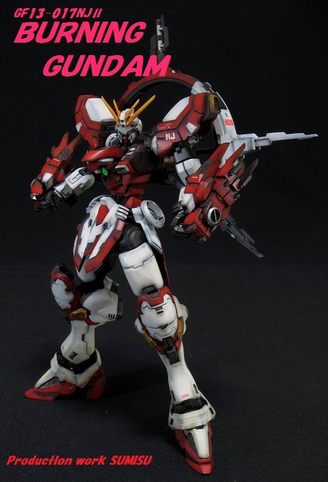 Custom Build: HGFC 1/144 God Gundam - Gundam Kits Collection News and Reviews Gundam Robots, Burning Gundam, God Gundam, G Gundam, Gundam Exia, Strike Gundam, Gundam Astray, Mecha Suit, Gundam Toys