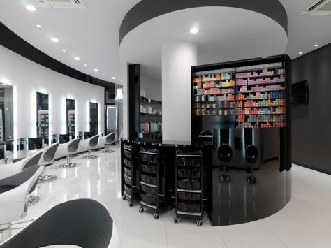 Beauty Salon Interior Design Ideas, Interior Design Philippines, Salon Interior Design Ideas, Interior Design Color Schemes, Beauty Salon Interior Design, Nail Salon Interior, Hair Salon Design, Hair Salon Interior, Interior Design Pictures